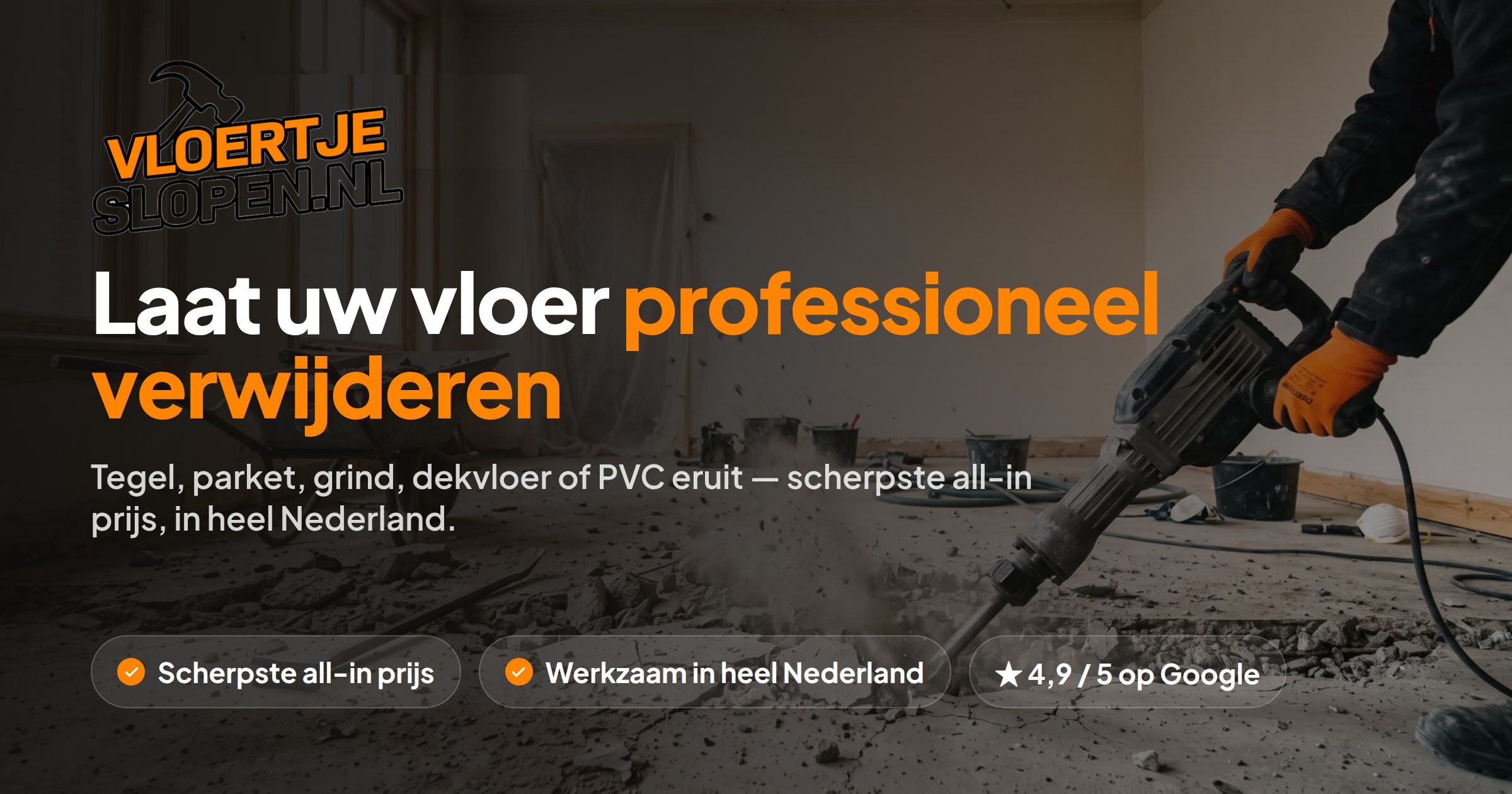 Cementdekvloer verwijderen: wanneer is het nodig?